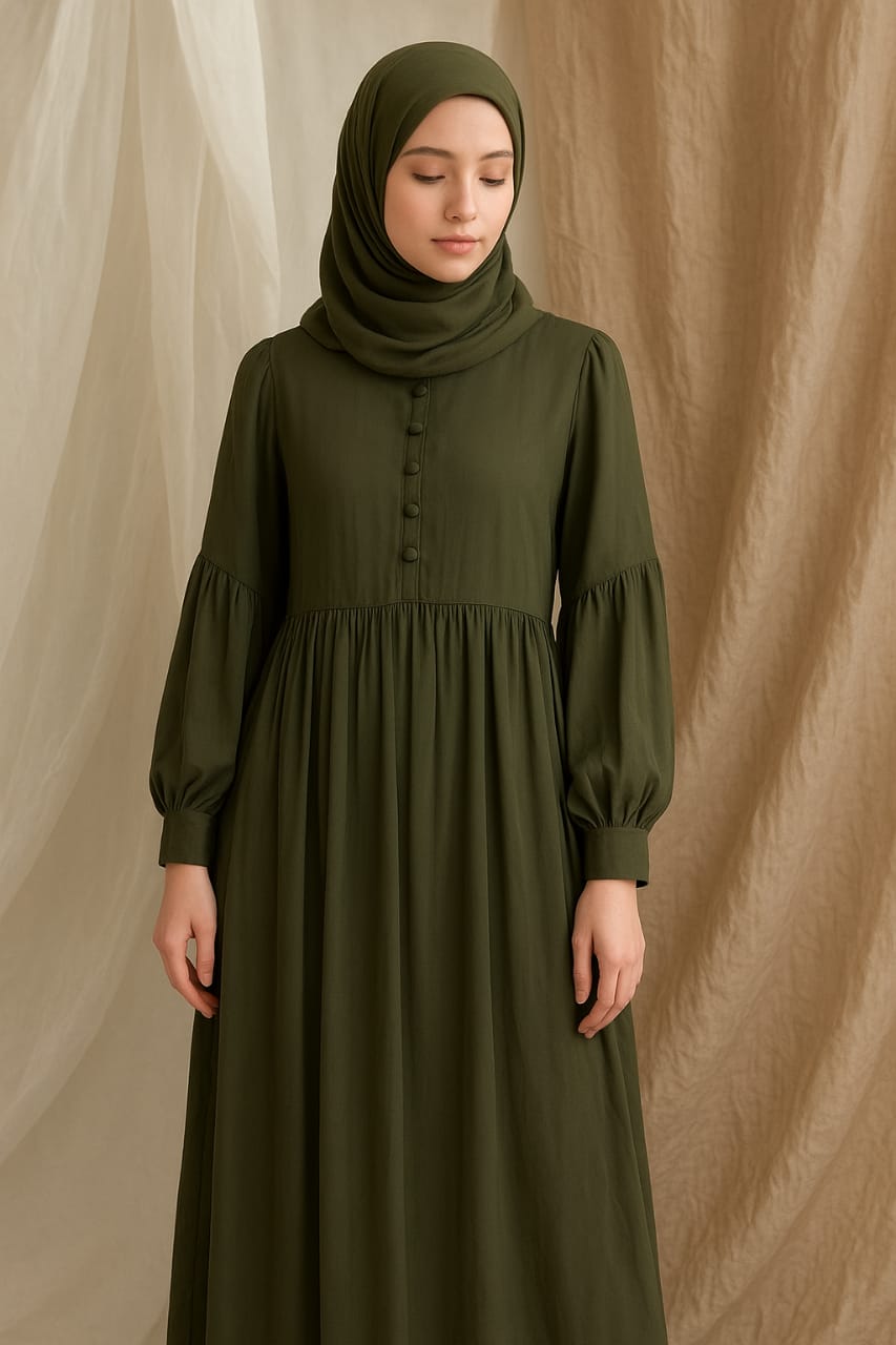 Green Abaya