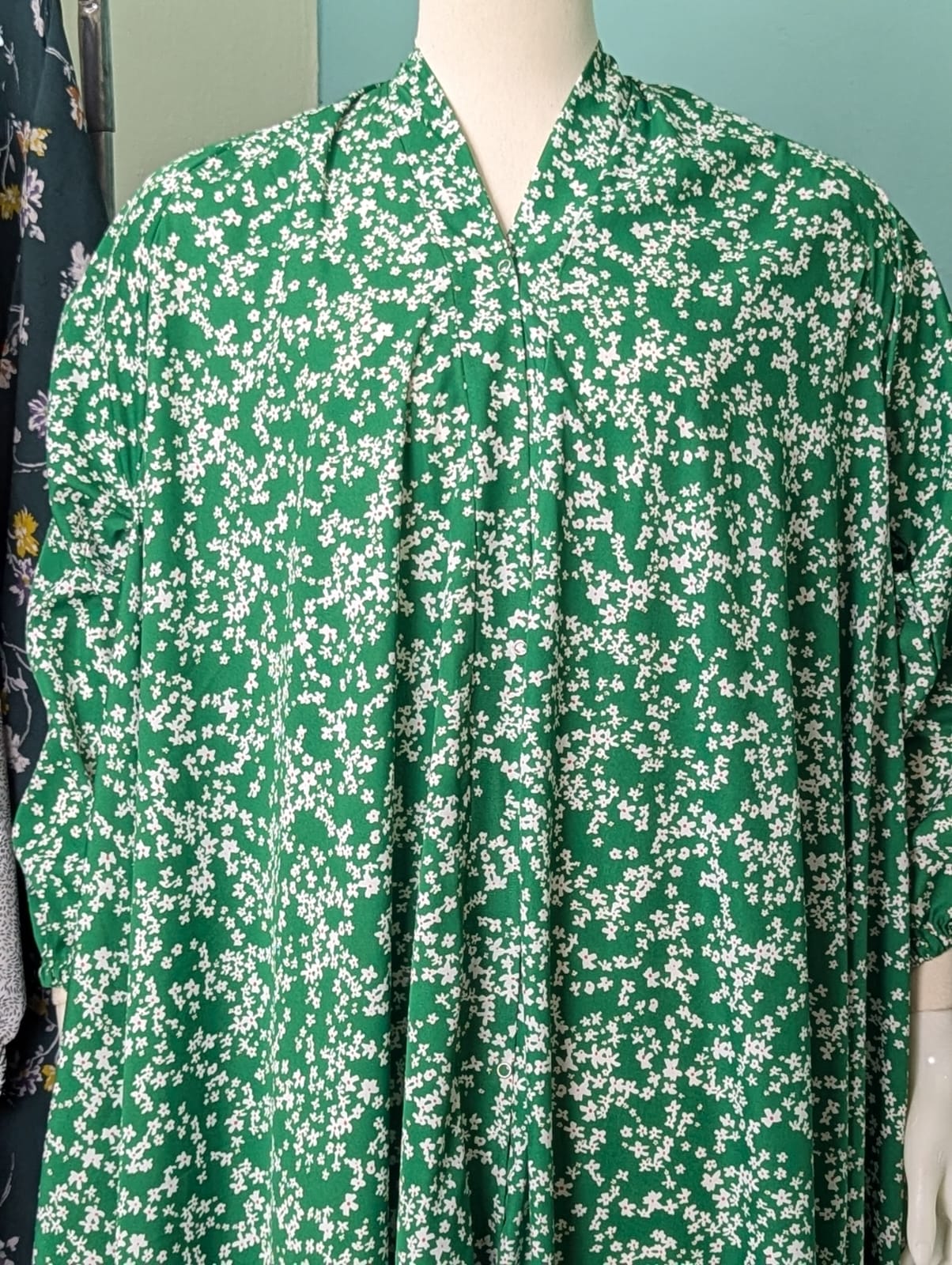 Printed Abaya