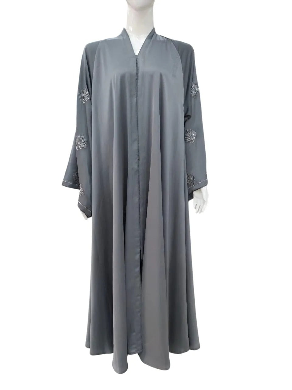 Maxi Sleeves Embroidery Airline Abaya